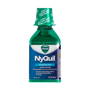 NYQUIL COLD & FLU NIGHTTIME ORIGINAL 8 oz