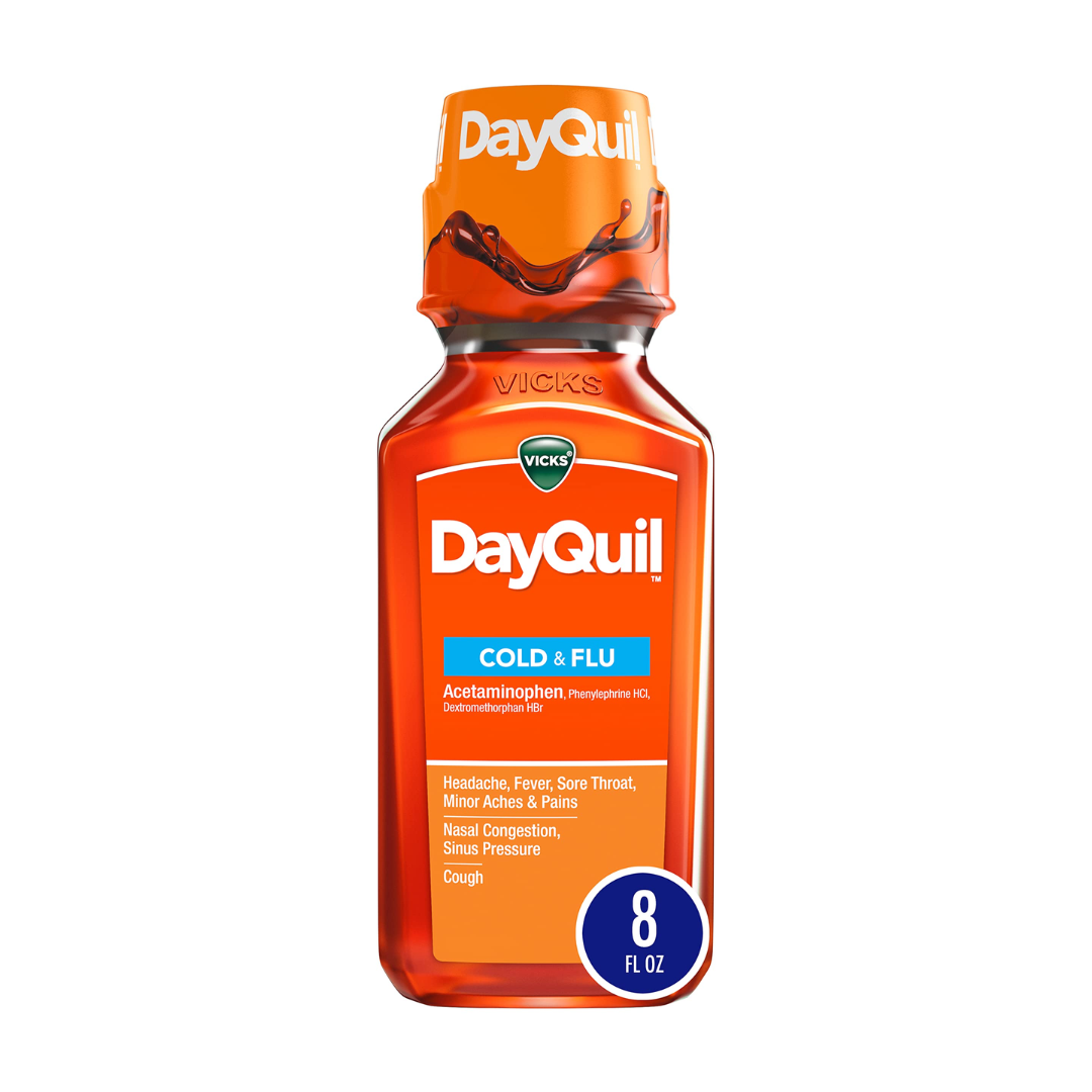 DAYQUIL COLD & FLU 8 oz