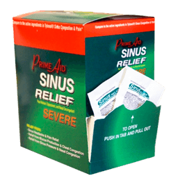 Prime Aid -  SINUS RELIEF 50/2 ct - Medicine