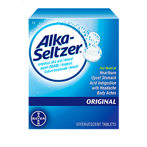 ANTIACID/ANALGESIC ORIGINAL EFFERVESCENT TABLETS 12 ct