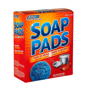 STEELWOOL SOAP PADS 36/10 ct