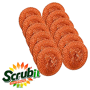 COPPER SCRUBBER 4 pk