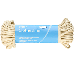 COTTON CLOTHESLINE 100 ft