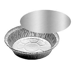 ALUMINUM CONTAINERS 7" ROUND LID 200 image
