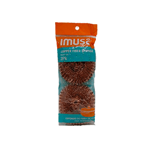 COPPER FIBER SPONGE 2 pk