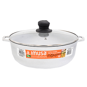 CALDERO WITH GLASS LID 1.9 Qt.# 3 20 cm