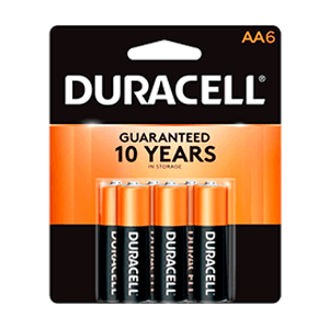 COPPERTOP BATTERIES D-2 6 pk