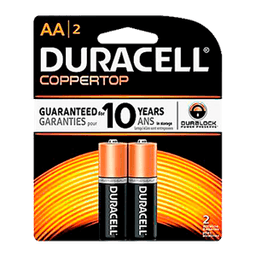 Duracell - COPPERTOP BATTERIES AA-2 14 pk - Batteries/electrical