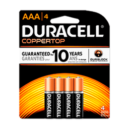 Duracell - COPPERTOP BATTERIES AAA-4 18 pk - Batteries/electrical