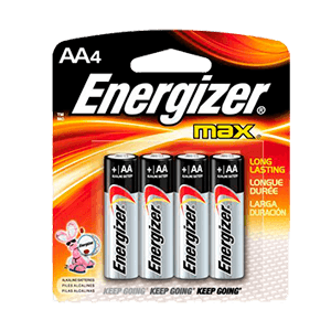 BATTERIES AA-4 12 pk