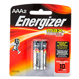 Energizer - BATTERIES AAA-2 - Batteries/electrical