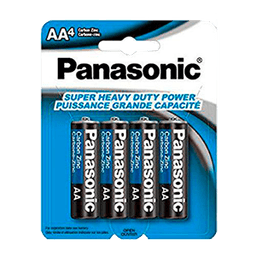 Panasonic - BATTERIES AA-4 - Batteries/electrical