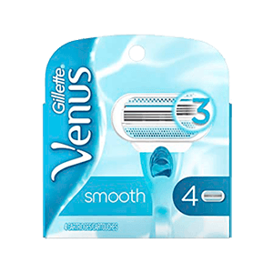 VENUS SMOOTH WOMEN'S REPLACEMENT RAZOR BLADES 4 CT