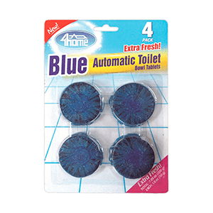 TOILET BLUE TAB 4 pk