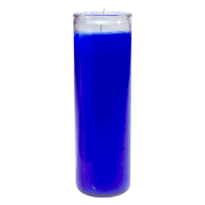 CANDLE 7 DAYS BLUE