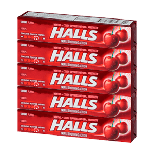 RELIEF COUGH DROPS  CHERRY 12/9 ct