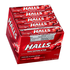 RELIEF COUGH DROPS CHERRY 20/9 ct