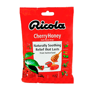 THROAT DROPS CHERRY HONEY BAG 24 ct