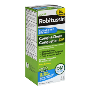 DM SUGAR FREE COUGH & CONGESTION 4 oz