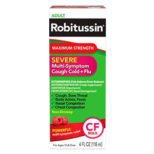 CF MAX MULTI-SYMPTOM COUGH COLD & FLU 4 oz