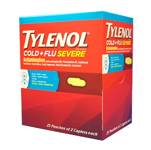 COLD & FLU SEVERE 25/2 ct