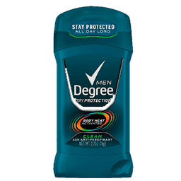 Degree - MEN SOLID INVISIBLE CLEAN DEODORANT 2.7 oz - bed & bath