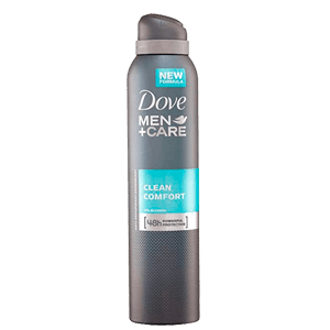 CLEAN COMFORT MEN+CARE SPRAY DEODORANT 250 ml