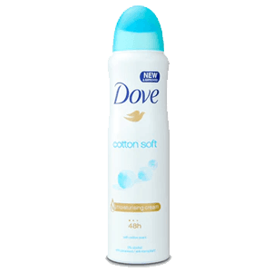 COTTON SOFT MOISTURE CREAM SPRAY DEODORANT 150 ml
