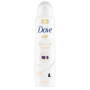 INVISIBLE DRY MOISTURE CREAM SPRAY DEODORANT 150 ml