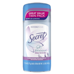 Secret - SOLID CLEAN LAVENDER DEODORANT 2.6 oz - bed & bath
