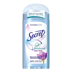 SHEER CLEAN INVISIBLE SOLID DEODERANT  2.6 oz