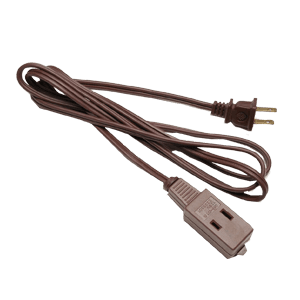 BROWN EXTENSION CORD 6 ft