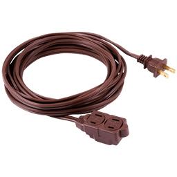 BROWN EXTENSION CORD 12 ft - Batteries/electrical