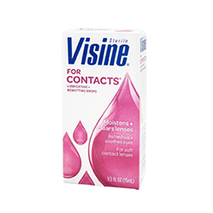 FOR CONTACTS LUBRICATING AND REWETTING EYE DROPS 0.5 oz
