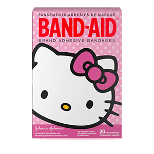 ADHESIVE BANDAGE HELLO KITTY 20 ct