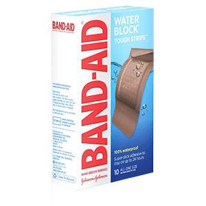 ADHESIVE BANDAGE WATER BLOCK LARGE 10 ct