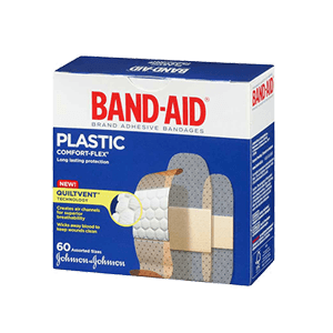 ADHESIVE BANDAGE PLASTIC 60 ct