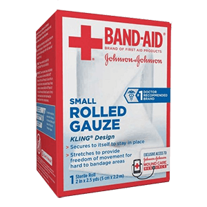 FIRST AID ROLLED GAUZE 2"