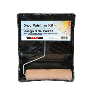 ROLLER PLASTIC 9 in 3 ct
