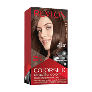COLORSILK HAIR COLOR 33 DARK SOFT BROWN