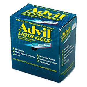 IBUPROFEN LIQUID GELS 50/2 ct