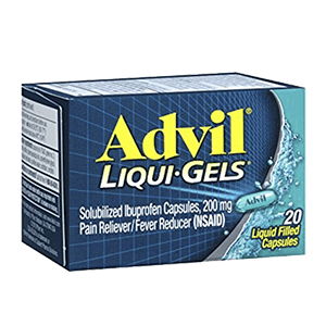 IBUPROFEN LIQUID GELS 20 ct