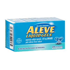 PAIN RELIEVER & FEVER REDUCER LIQUID GELS 20 ct