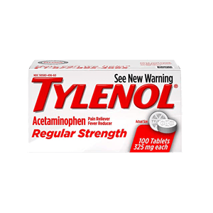 ACETAMINOPHEN REGULAR TABLETS 100 ct