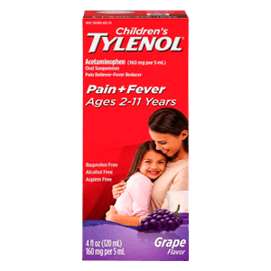 CHILDREN ACETAMINOPHEN LIQUID GRAPE 4oz