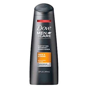 MEN + CARE  THICK  2IN1 SHAMPOO + CONDITIONER 12 oz