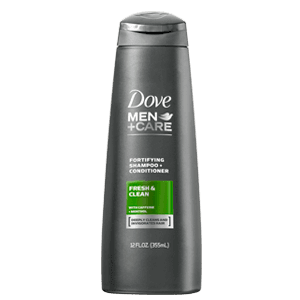 MEN + CARE FRESH CLEAN 2IN1 SHAMPOO + CONDITIONER 12 oz