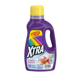 Xtra - LIQUID LAUNDRY DETERGENT TROPICAL PASSION 8/51 oz - Laundry & Cleaning