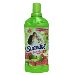 Suavitel - FABRIC SOFTENER EMOCION FRUTAL 12/1 lt - Laundry & Cleaning