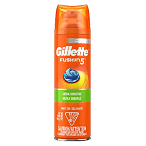 FUSION SHAVE GEL SENSITIVE 7oz